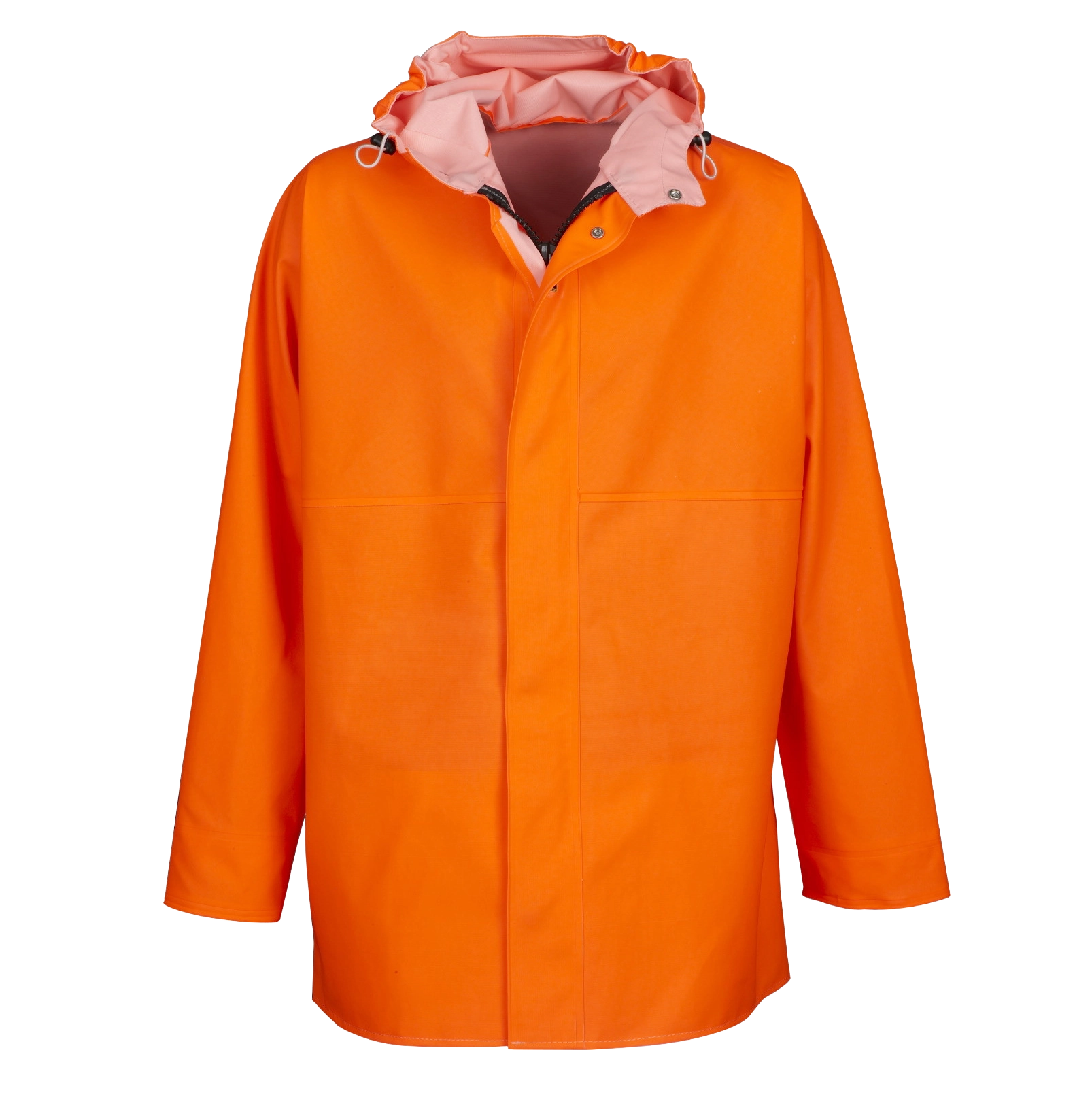 veste guy cotten orange gamvik avec capuche